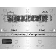Тормозной шланг MALO WG ZTP55 Volkswagen Jetta 81352
