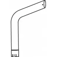 Выхлопная труба глушителя DINEX QSSA S 1938435 TMDWR 66705