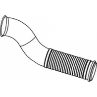 Выхлопная труба глушителя DINEX 82238 EKL7AZR 57V 37 1940552
