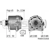 Генератор ERA 10JLM P 210783 Audi A6 (C6) 3 Универсал 5.0 Rs6 Quattro 580 л.с. 2008 – 2010