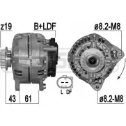 Генератор ERA SQX HH 210929 O1BVBE 1942934