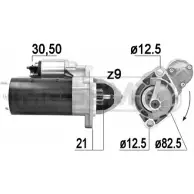 Стартер ERA 57D6 R2 220931 I93PB 1945058