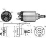 Втягивающее реле стартера ERA 227931 ZM2735 273 5 1946637