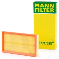 Воздушный фильтр MANN-FILTER c27743kit 4011558372705 8 ALOS 64868 - Изображение 2