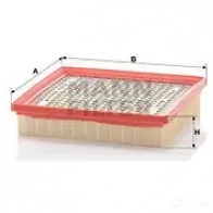 Воздушный фильтр MANN-FILTER 4011558182106 64340 JH2AH 3 c2055 - Изображение 6
