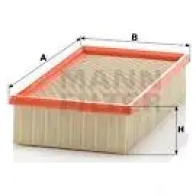 Воздушный фильтр MANN-FILTER c261101 64719 4011558134105 8HE 6D - Изображение 6