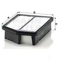 Воздушный фильтр MANN-FILTER ARRT CWF 4011558036706 64705 c26022 - Изображение 6