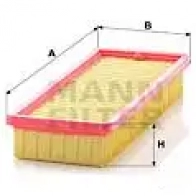 Воздушный фильтр MANN-FILTER 65167 4011558161903 c3166 J1K RM47
