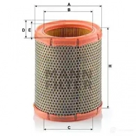 Воздушный фильтр MANN-FILTER NG LOF c1460 64088 4011558146405 - Изображение 6