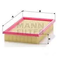 Воздушный фильтр MANN-FILTER 4011558114800 7IB TCT c2668 64773