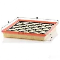 Воздушный фильтр MANN-FILTER 89N0 CL 4011558002664 64714 c26106 - Изображение 6