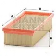 Воздушный фильтр MANN-FILTER 0VG8IT Q 4011558361907 64690 c2584 - Изображение 5