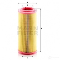 Воздушный фильтр MANN-FILTER 63993 c121071 4011558201005 I99XI H - Изображение 5