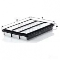 Воздушный фильтр MANN-FILTER 4011558352608 4 UBO79 c3766 65399 - Изображение 5
