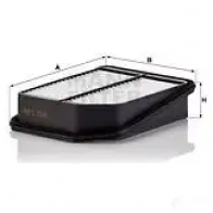 Воздушный фильтр MANN-FILTER c2330 64482 XV4 45 4011558383404 - Изображение 5