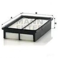 Воздушный фильтр MANN-FILTER 4011558038731 A GUUQDW 64878 c28017 - Изображение 5