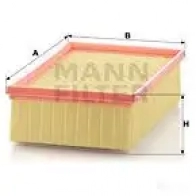 Воздушный фильтр MANN-FILTER c25136 VQL4 M 64628 4011558357702