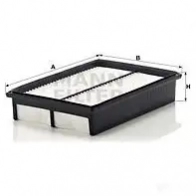 Воздушный фильтр MANN-FILTER 4011558380106 c2841 64914 6O QY0W - Изображение 8