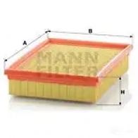 Воздушный фильтр MANN-FILTER 64618 4011558194406 c251141 X EGTYM - Изображение 5