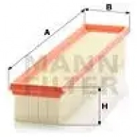 Воздушный фильтр MANN-FILTER B523 18M 65414 c3875 4011558216108 - Изображение 6