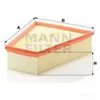 Воздушный фильтр MANN-FILTER c30161 65047 5CRZJ 2S 4011558368906 - Изображение 5