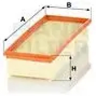 Воздушный фильтр MANN-FILTER 65193 c32130 5HM4S 7 4011558389505 - Изображение 3