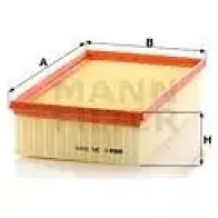 Воздушный фильтр MANN-FILTER 8 4QY6 c30005 4011558028725 65007 - Изображение 5