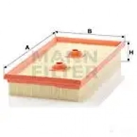 Воздушный фильтр MANN-FILTER c30831 NF7MC7 F 4011558227609 65098 - Изображение 6