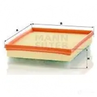 Воздушный фильтр MANN-FILTER BPIZC 6 c24017 4011558060053 64511 - Изображение 5