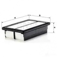 Воздушный фильтр MANN-FILTER 4011558066383 JAKU NA c25002 64596 - Изображение 6