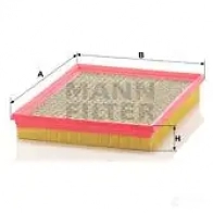 Воздушный фильтр MANN-FILTER c2975 4011558352509 Z1 LWB 64993 - Изображение 5