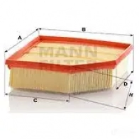 Воздушный фильтр MANN-FILTER 1 V6GY7 64462 c23129 4011558378103 - Изображение 4