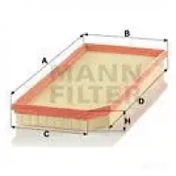 Воздушный фильтр MANN-FILTER 4011558378301 c41110 65439 P E744 - Изображение 6