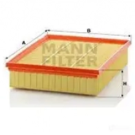 Воздушный фильтр MANN-FILTER 64970 U346 Q c291981 4011558370008 - Изображение 5