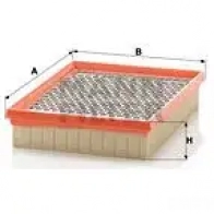 Воздушный фильтр MANN-FILTER c2494 64593 4011558190705 L48PKZ 6