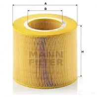 Воздушный фильтр MANN-FILTER QY 9X90Z 64241 c18143 4011558367305 - Изображение 6