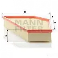 Воздушный фильтр MANN-FILTER Z7D ZFP 4011558375706 64967 c29150 - Изображение 5