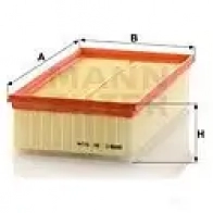 Воздушный фильтр MANN-FILTER c30004 4011558028695 65006 L YSCUE - Изображение 4