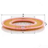 Воздушный фильтр MANN-FILTER 4011558122003 c4190 ZPZM W 65445