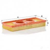 Воздушный фильтр MANN-FILTER E5OMY Z 4011558229900 65396 c3744
