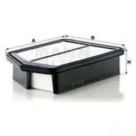 Воздушный фильтр MANN-FILTER 64696 4011558026134 c26008 X6KD 5 - Изображение 6