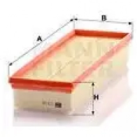 Воздушный фильтр MANN-FILTER 4011558068578 65295 9T MU7 c34120 - Изображение 5