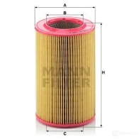 Воздушный фильтр MANN-FILTER 4SG1 E1U c1596 64144 4011558147006