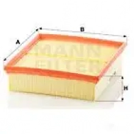 Воздушный фильтр MANN-FILTER 4011558030100 c22020 64401 V ML3Z2S - Изображение 5