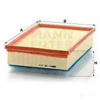 Воздушный фильтр MANN-FILTER 65011 Z6Y 9Y c30011 4011558022945 - Изображение 5