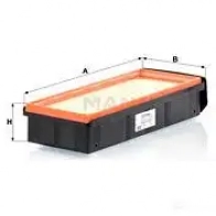 Воздушный фильтр MANN-FILTER c37009 4011558074463 1424264035 KMT YYC - Изображение 5