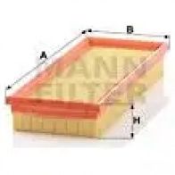 Воздушный фильтр MANN-FILTER 4011558205102 c317012 Chrysler Crossfire E GFIG