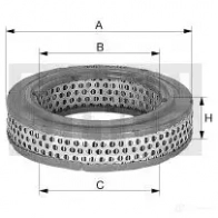 Воздушный фильтр MANN-FILTER 4011558169404 c2758 Q40XL 48 Mitsubishi Pajero 3 (V7, V6) Внедорожник 3.0 Sport V6 24V 177 л.с. 1999 – 2006