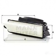 Воздушный фильтр MANN-FILTER O1C 3Y c290352 1437611972 - Изображение 6