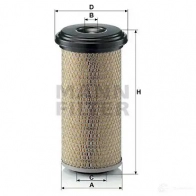 Воздушный фильтр MANN-FILTER 64113 c15165 AB 9LBVB 4011558125103